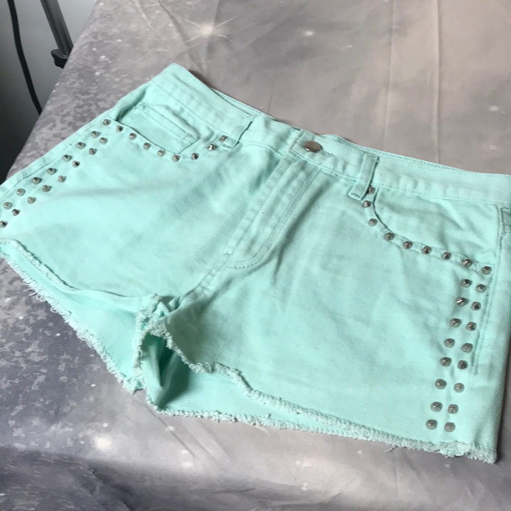 Mint Green forever 21 shorts